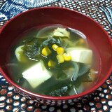 4つの具材☆ヘルシー☆中華スープ